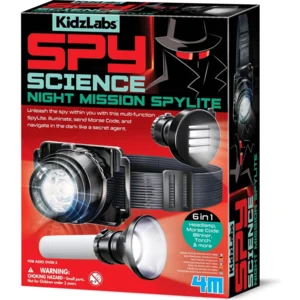 Experimenteerset - KidzLabs - Spionage - Nachtlamp & morse - 5+