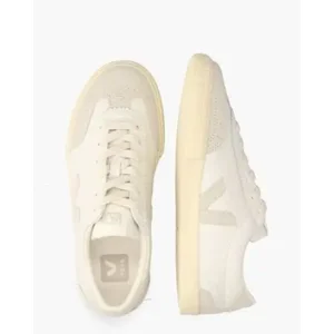 Veja Volley O.T. Leather Wit/Off-White Damessneakers