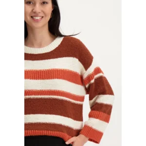 Signe Nature Pull: Ecru / Orange ( Signe.1242 )