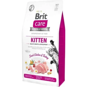 Brit Care Cat Grainfree Kitten Fresh Chicken & Turkey 2 kg - Kat