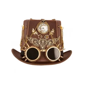 Steampunk Hoed | + Bril