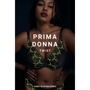 Prima donna Twist BH: Tepito, Half Padded, Dark Glow, Europese Maten ( PDO.268 )