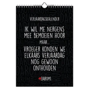 Verjaardagskalender - Darum