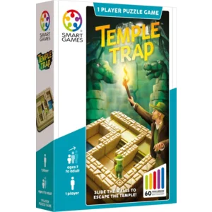 Smart Games - Temple Trap - 60 opdrachten - voor kinderen vanaf 7 jaar én volwassenen - hersenkraker