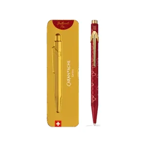 Caran d'Ache 849 balpen DRAGON Burgundy