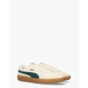 Puma Army Trainer Wit/Groen Herensneakers