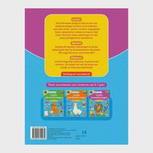 Deltas Oefenboek met Stickers - Leuke Leesoefeningen 6-7 jaar