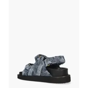 Kurt Geiger Orson Denim Jeansblauw Damessandalen