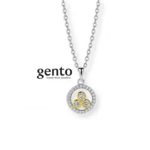 Gento Zilveren Ketting HA42/43