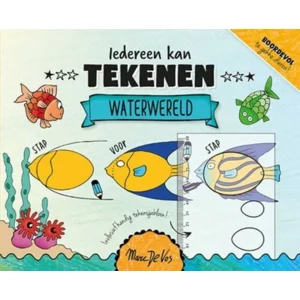 Boek - Tekenboek - Iedereen kan tekenen - Waterwereld