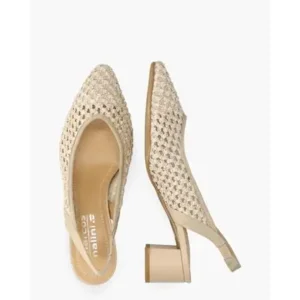 Nalini 24E049A Beige Dames Slingbackpumps