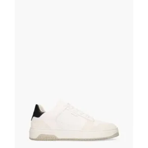 Nubikk Basket Court Wit/Zwart Herensneakers