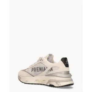 Premiata Moerun D Beige/Zilver Damessneaker