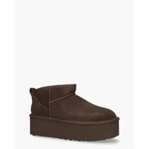 Ugg Classic Ultra Mini Platform Burnt Cedar Dames Enkelboots