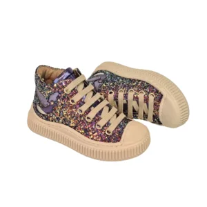 Bana & Co Sneaker 24232040 Glitter Paars