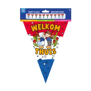 Vlaggenlijn - Welkom thuis - 10m