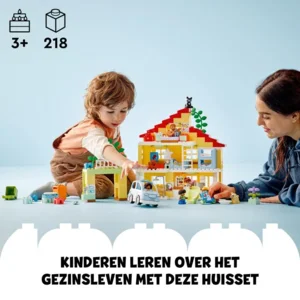 LEGO DUPLO - 3in1 Familiehuis Poppenhuis - 10994