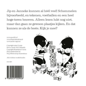 Boek - Jip en Janneke - Kijk eens wat ik kan - 1+