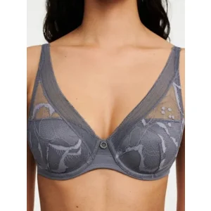 Chantelle – True Lace – BH Plunge Spacer – C11M20 – Gris Ardoise