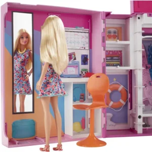 Barbie Droomkast en Barbiepop - Speelset met modepop en barbiekleding