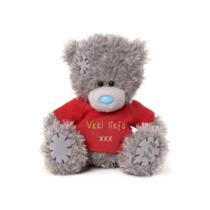 Knuffel - Beer - Veel liefs - 13cm