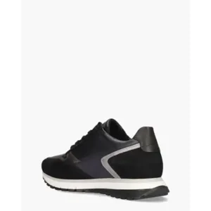 Gabor 56.378.36 Zwart/Blauw Damessneakers