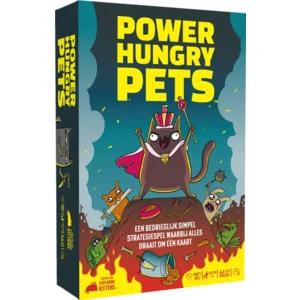 Spel - Kaartspel - Power hungry pets - 7+