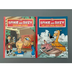 Suske en Wiske - 2 Engelstalige albums - Highland games & The Loch Ness mystery
