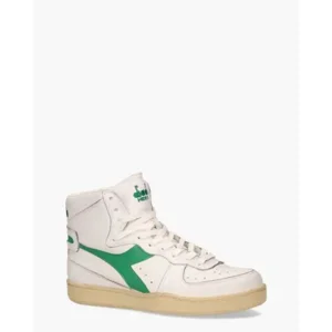 Diadora Heritage Mi Basket Used Wit/Groen Herensneakers