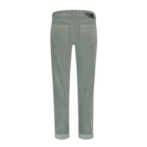 Para Mi Dames broek: Bobby, Vintage Corduroy, Pale Green, ( Ribfluweel ) ( PARA.326 )