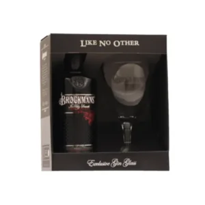 Gin Brockmans 40° Gift Pack (1 fles + 1 glas)