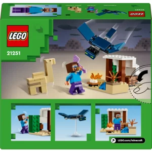 LEGO® 21251  Minecraft® Steve's woestijnexpeditie