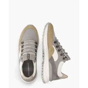 Floris Van Bommel Noppi 32.01 Grijs/Beige Herensneakers