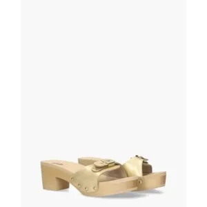 Scholl Pescura Ibiza Goud Damesslippers