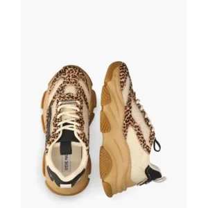 Steve Madden PossessionL-E beige/Panterprint Damessneakers