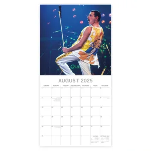 Kalender - 2025 - Freddie Mercury - 30x30cm