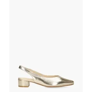 Gioia 2510213 Goud Dames Slingbackpumps