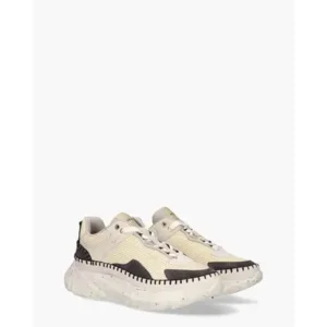 Nubikk Ross Riviera Off-White/Zwart Damessneakers