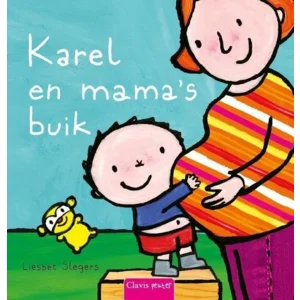 Boek - Karel en mama's buik - 2+