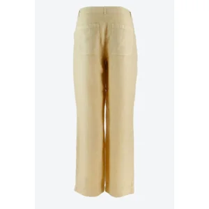 Signe Nature Linnen Broek: Beige, 100% Linnen ( Signe.1193 )