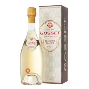 Champagne Gosset Grand Blanc de Blancs Brut in giftbox