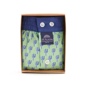 MC Alson Boxershort Heren: Cactus, los model, ingewerkte slip ( MCA.32 )