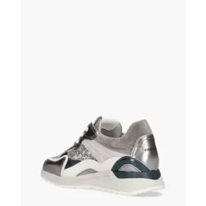 Piedi Nudi Nova Grijs/Zilver Dames Sneakers