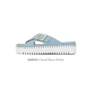 Ilse Jacoksen Sandalen / instappers: Cloud Blue ( ILS.3 )