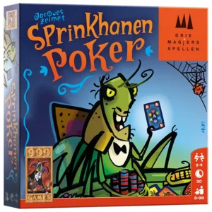 Spel - Kaartspel - Sprinkhanen poker - 8+