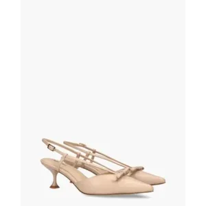 Lola Cruz Satina Nude Dames Slingbackpumps