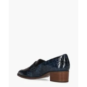 Pertini 32542 Blauw/Bruin Damesloafers