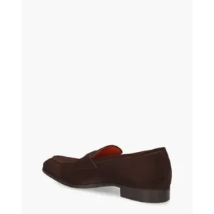 Santoni 14944 Donkerbruin Herenloafers