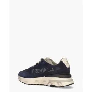 Premiata Moerun Blauw/Multi Herensneakers