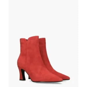 Di Lauro Sterre Donkerrood Dames Enkelboots